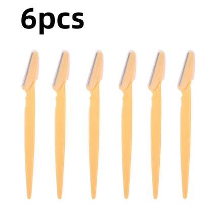 Sharp Scissors Eyebrow Trimmer Tool Makeup Grooming Tool Loose Packaging Eyebrow Razor Sharp Safe Efficient
