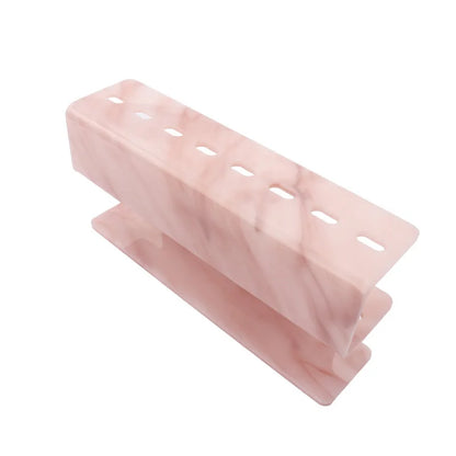 Acrylic Eyelash Tweezers Storage Holder Stand 6 /8 Holes Convenient Tweezer Shelf Hold Lash Extension Supplies Makeup Tools