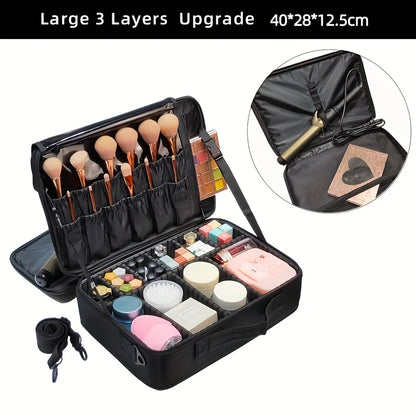 New Oxford Cloth Makeup Bag For Women Professional Large Capacity  Travel Cosmetic Case