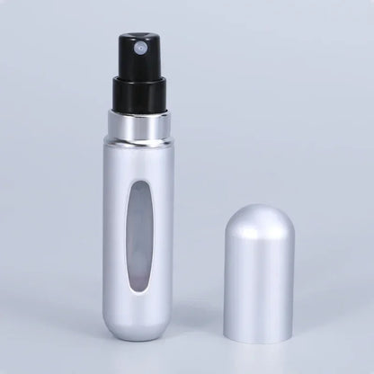 Refillable Perfume Spray Atomizer Aluminum Perfume Spray Scent Pump Perfume Atomizer Refillable Mini Bottle for Travel
