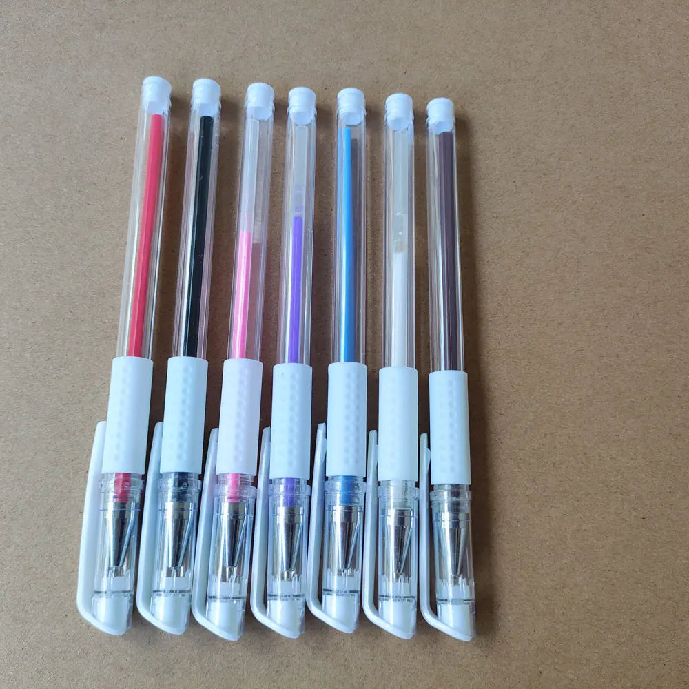 1Pc Tattoo Skin Marker Pen White Black Pink Color Pen for Permanent Makeup Eyebrow Scribe Waterproof Brow Pencil Tattoo Tools