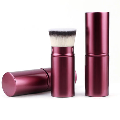 1pcs Professional Makeup Brushes Retractable Blusher Powder Foundation Face Concealer Kabuki Makeup Brush Cosmetic Tools
