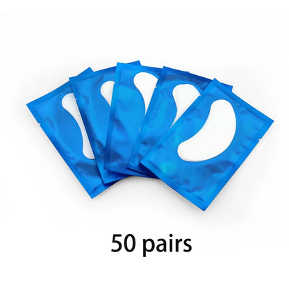 50/100pcs Eye Patches Eyelash Extension Under Eye Pads Makeup Eyelash Patches Tip Stickers Pads For Eyelash Extension Makeup