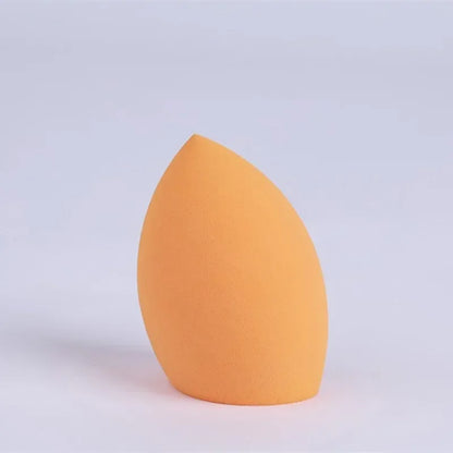 1pc Empty Transparent Puffs Drying Box Storage Case Portable Sponge Stand Cosmetic Egg Shaped Rack Makeup Puff Holder