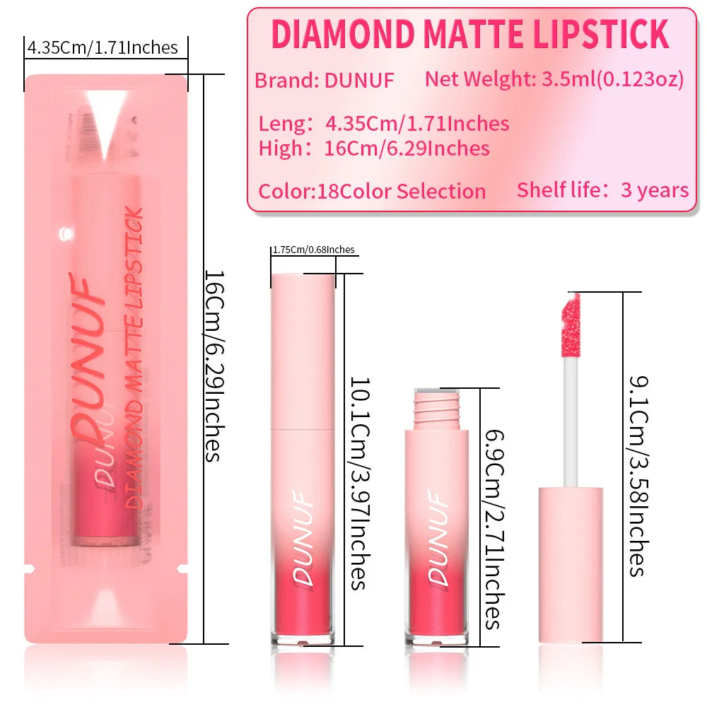 18 Color Flash Diamond Lipstick Lip Gloss