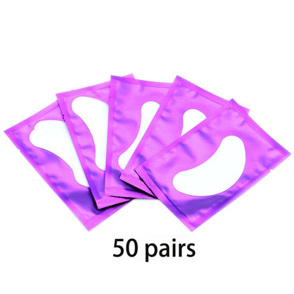 50/100pcs Eye Patches Eyelash Extension Under Eye Pads Makeup Eyelash Patches Tip Stickers Pads For Eyelash Extension Makeup