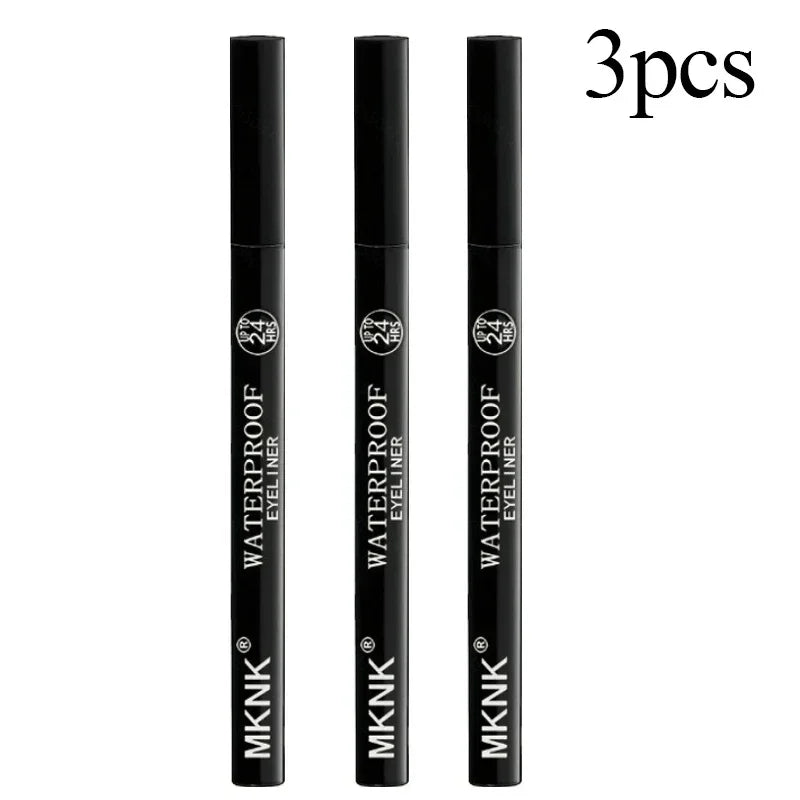 1/5/20pc Lasting Waterproof Liquid Eyeliner Non-fading Smooth Quick Drying Eyeliner Pencil No Ink Leakage Black Eye Liner Makeup