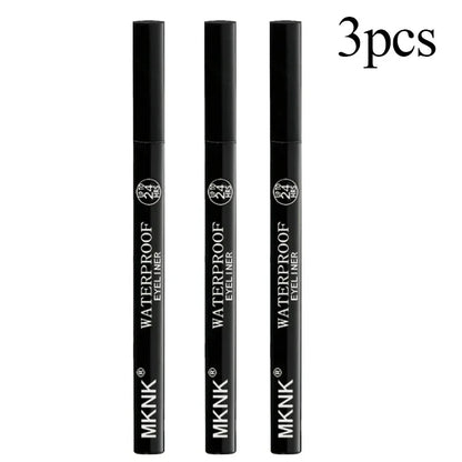1/5/20pc Lasting Waterproof Liquid Eyeliner Non-fading Smooth Quick Drying Eyeliner Pencil No Ink Leakage Black Eye Liner Makeup