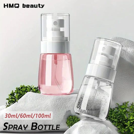 30/60/100ml Refillable Spray Bottles Alcohol Atomizer Mini Fine Mist Liquid Containers for Skin Care Makeup Travel Accessories