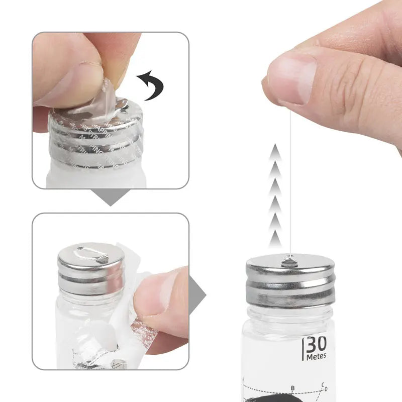 30m Microblading Pre-Inked Mapping String Eyebrow Makeup Dyingliner Thread Borw Permanent Positioning Measurement Tattoo Tools