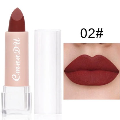 15Color Lipstick Lip Makeup Sexy Woman Velvet Matte Lipgross Tint for Lips Long Lasting Waterproof Non-stick Cup Lip Cosmetics