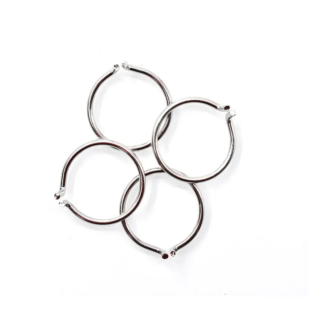 100pcs Dental Sectional Matrix Contoured System Metal Dentistry Resin Clamping Seperating Ring Autoclavable dental