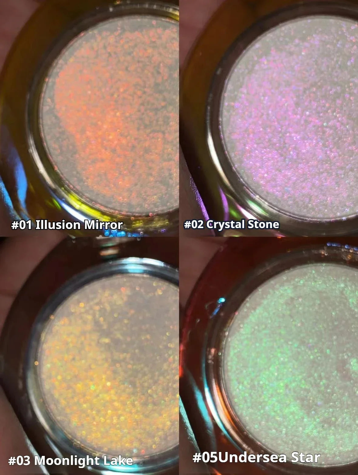 RMT High Gloss Chameleon Highlight Matte Purple Fine Powder Blusher Shiny Face Brightening Integrated Plate Makeup