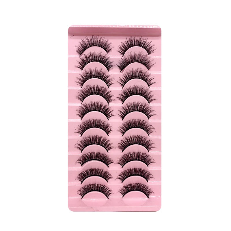 2/10Pairs 3D Mink Lashes russian strip lash Dramatic False Eyelashes Faux Cils Makeup Wholesale Fake Eyelash Extension maquiagem