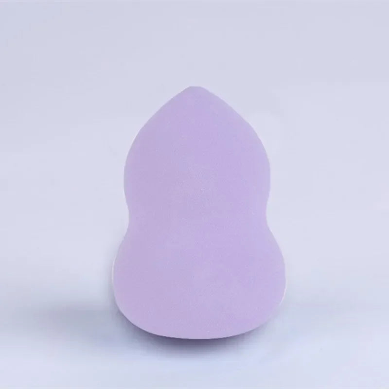 1pc Empty Transparent Puffs Drying Box Storage Case Portable Sponge Stand Cosmetic Egg Shaped Rack Makeup Puff Holder
