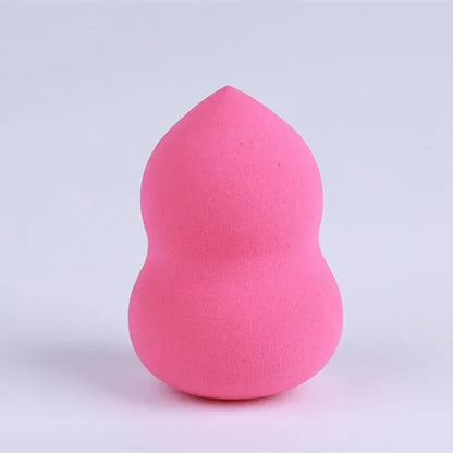 1pc Empty Transparent Puffs Drying Box Storage Case Portable Sponge Stand Cosmetic Egg Shaped Rack Makeup Puff Holder