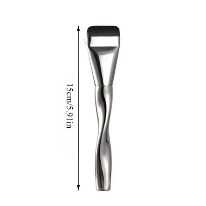 YS00157---One-Word Foundation Brush Lightweight And Thin Face Contour Brush Flat Contour Brush Foundation Cream Makeup Brushes