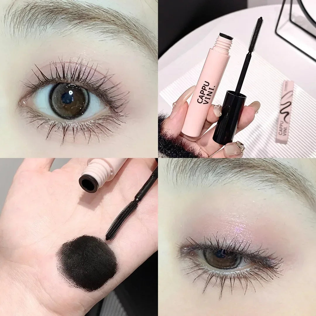 Black Brown Lash Eyelash Extension Mascara 3D Lengthening Natural Curling Eye Lashes Brush Beauty Makeup Long-wearing Mascara