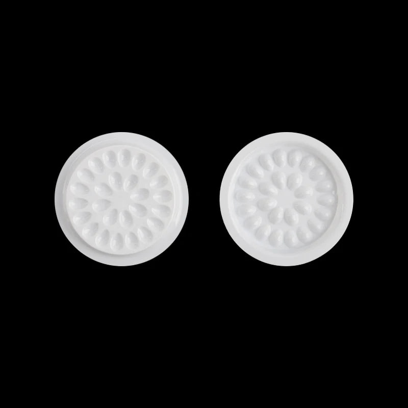 20/100pcs Eyelash Glue Stand Holder Eyelash Extension Supplies Adhesive Pallet Plastic Gasket Eye Lashes Glue Pads Makeup Tool