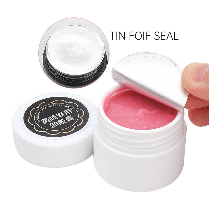 10g Eyelash Extension Gel Remover Lash Lifting Glue Remove Fruit Flavored Eyelashes Removal Cream Grafting Lashes Makeup Tools