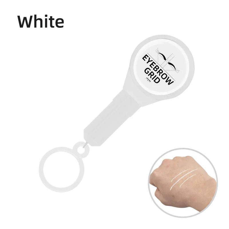 New Stretchable Mapping Pre-ink String Microblading Eyebrow Makeup Dyeing Thread Semi Permanent Eyebrows Grid Measuring Tools