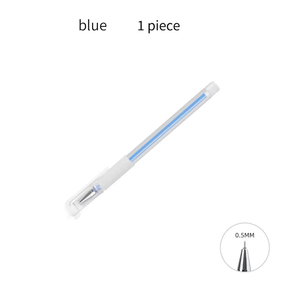 1Pc Tattoo Skin Marker Pen White Black Pink Color Pen for Permanent Makeup Eyebrow Scribe Waterproof Brow Pencil Tattoo Tools