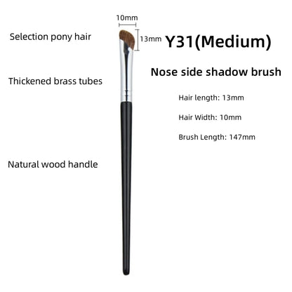 Highlighter Makeup Brushes Blush Natural Hair High Quality Eye Shadow Blender Contour Eyebrow Eyeshadow Make Up Brush