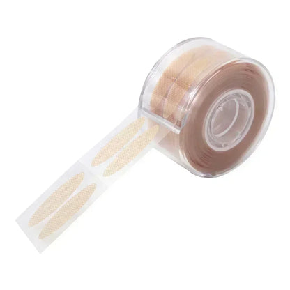 Self-adhesive Double Eyelid Tape Sticker Invisible Lace Mesh Eyelid Paste Natural Strips Olive-shaped Eye Lift Makeup Tools