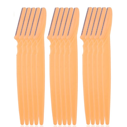 5/10/15Pcs Eyebrow Trimmer Makeup Tools Safe Eye Brow Razor Face Body Hair Removal Shaver Blades Woman Eyebrows Shaping Knife