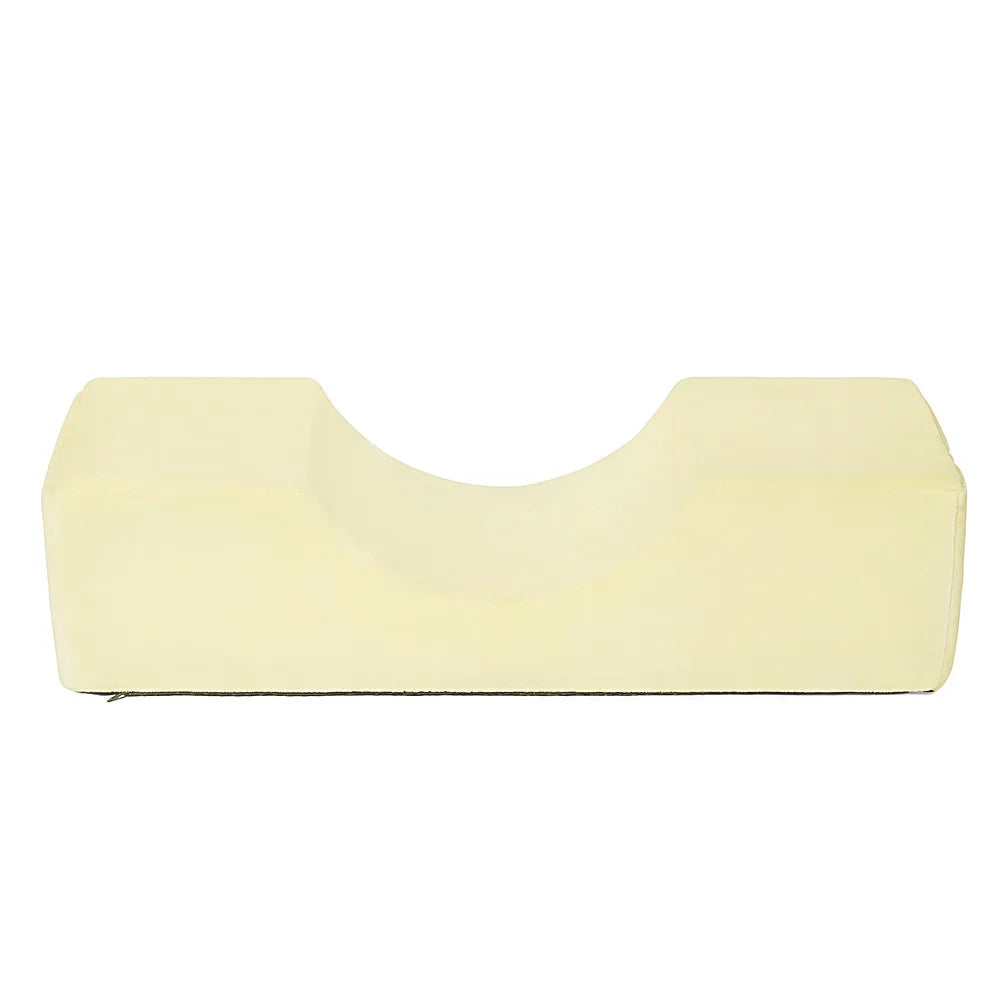 Lash Pillow Neck Support Eyelash Soft Pillow Grafting Eyelashes Memory Foam Eyelash Extension Pillow With Pocket Makeup Salon