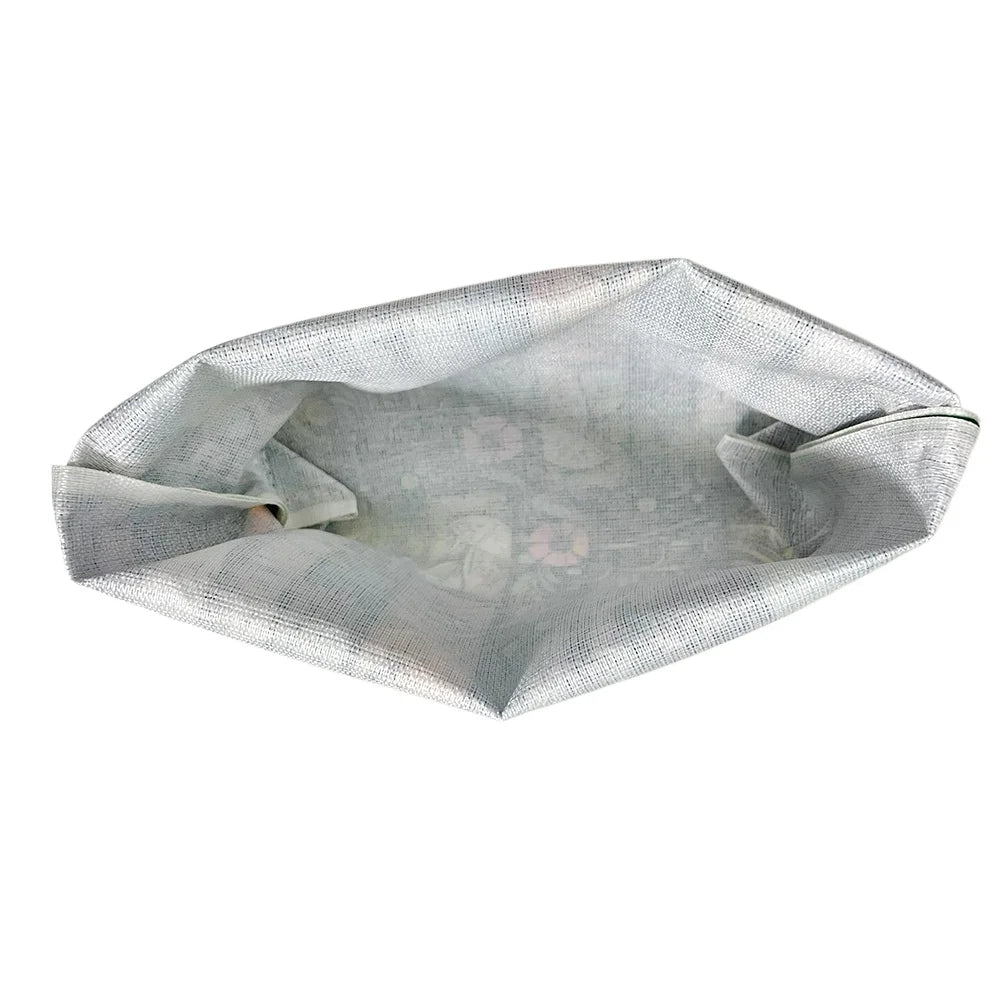 1pc Wizard Makeup Bag - Foldable & Lightweight Cosmetic Pouch with Zipper, Ideal Cute Travel Organizer, Birthday Gift