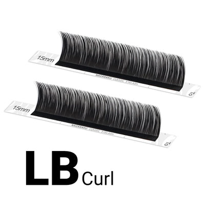 NAGARAKU Eyelash Extensions N M L LB LC LD Curl Mink Eyelash Individual Makeup False Lashes Magnetic Eyelashes