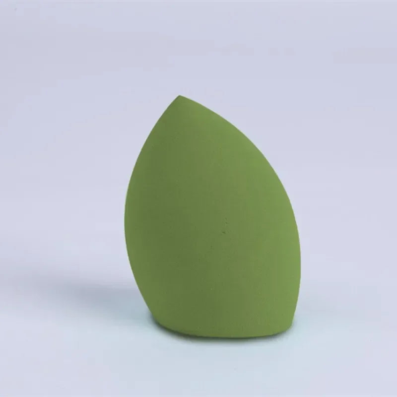 1pc Empty Transparent Puffs Drying Box Storage Case Portable Sponge Stand Cosmetic Egg Shaped Rack Makeup Puff Holder