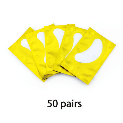 50/100pcs Eye Patches Eyelash Extension Under Eye Pads Makeup Eyelash Patches Tip Stickers Pads For Eyelash Extension Makeup