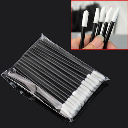 YSDO 5/50 PCS Crystal Lip Brushes Makeup Eyelash Extension Mascara Applicator Lipstick Wands Lip Brush Cosmetic Tools