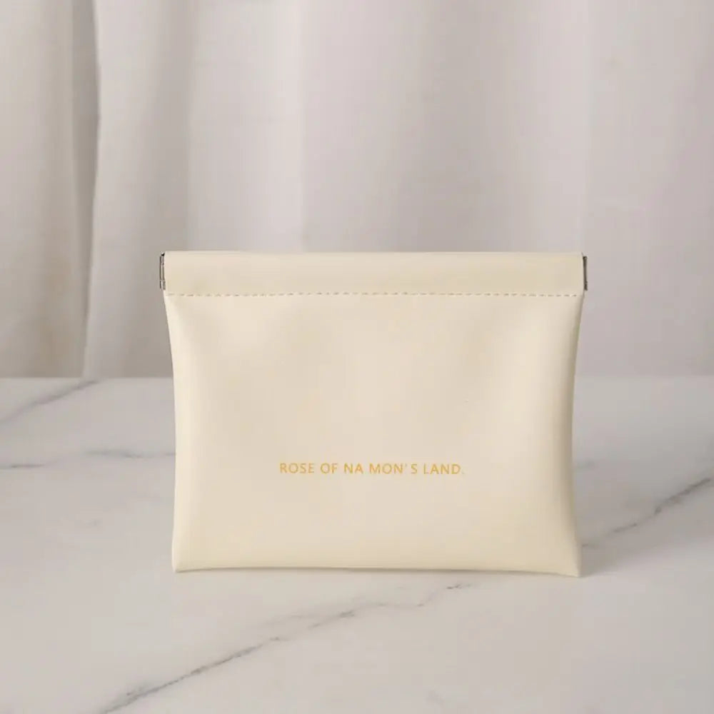 Fashion Simple Lipstick Makeup Bag Portable Mini Cosmetic Organizer Pouch PU Travel Jewelry Handbag Key Small Bags Storage Bag