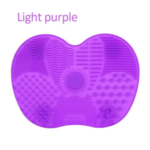 Silicone Brush Cleaner Cosmetic Make Up Washing Brush Gel Cleaning Mat Foundation Makeup Brush Cleaner Pad Scrubbe Board