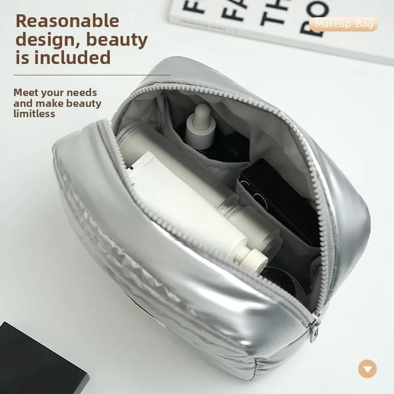 Multifunctional Storage Washbag Fashion Large Capacity Makeup Bag Travel Organizer Portable Cosmetic Bag New