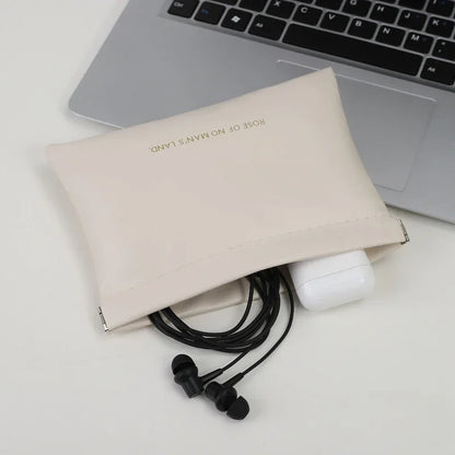파우치 Simple Lipstick Makeup Storage Bag Women Fashion Portable Mini Key Jewelry Cosmetic Organizer Pouch Handbag Косметичка 2025
