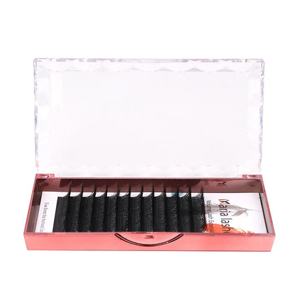 MARIA 4D W Shaped Beam Eyelash Extensions Patch Russian Private Label Wholesale Clusters Easy Fan Volume Lashes Makeup