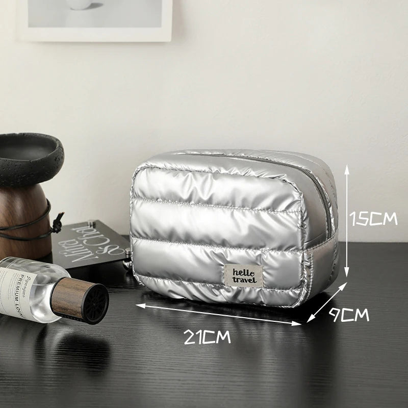 Fashion Large Capacity Makeup Bag Travel Organizer Portable Cosmetic Bag Multifunctional Storage Washbag