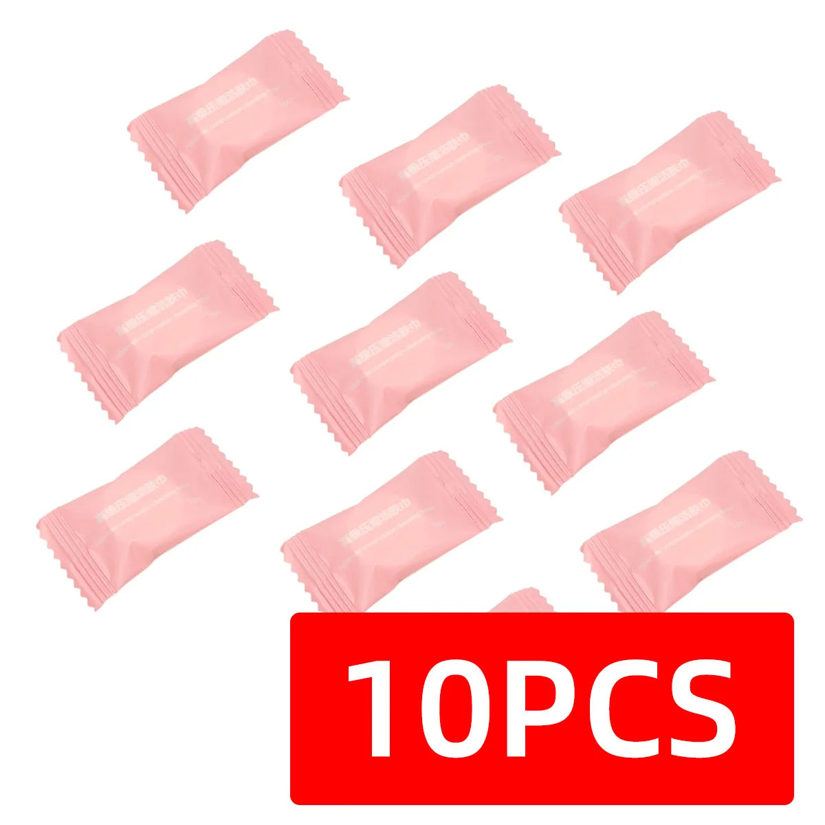 10/20/50/100pcs Disposable Compressed Towels Portable Disposable Absorbent Towels For Outdoor Travel Camping Makeup Ready
