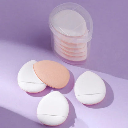 5/10Pcs Mini Finger Puff Foundation Small Air Cushion Powder Sponge Face Concealer BB Cream Cosmetic Applicator Makeup Tools