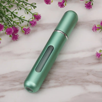 8/10ml Mini Portable Refillable Perfume Bottle Atomizer Pump Aluminum Spray Bottle Cosmetic Container Travel Makeup Tools