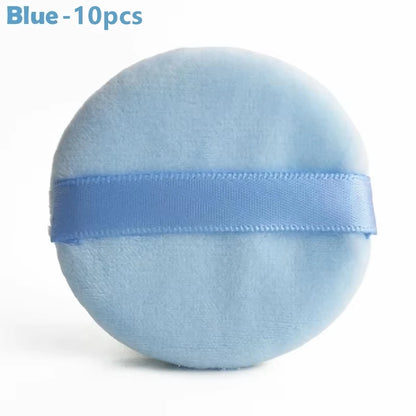 5/10Pcs Round Makeup Sponges Cosmetics Tools Soft Velvet Powder Puff Blender Sponges Facial Foundation Puffs Make Up Accessories