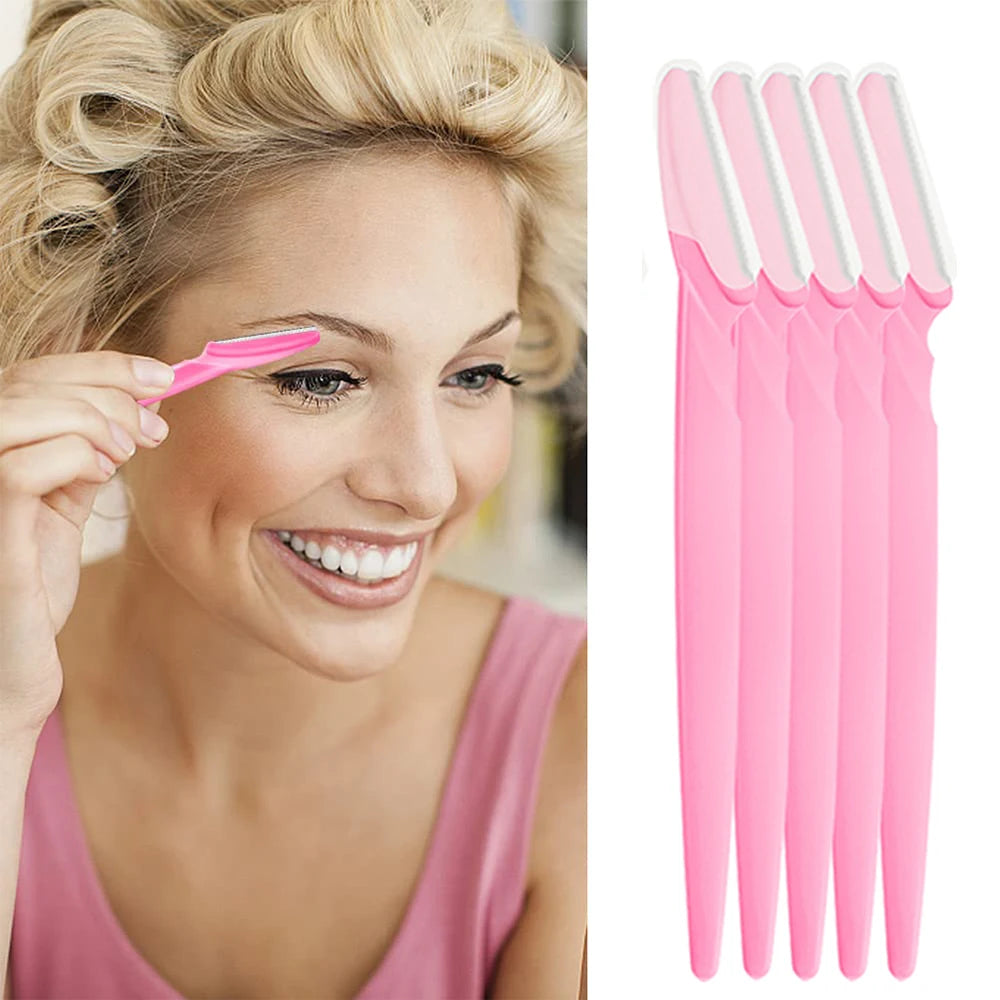 Eyebrow Razor Set Multipurpose Face Razors For Women and Men Dermaplaning Tool  Easy To Use Cutter Shaver Blades Makeup Tools
