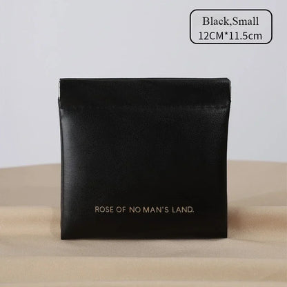 파우치 Simple Lipstick Makeup Storage Bag Women Fashion Portable Mini Key Jewelry Cosmetic Organizer Pouch Handbag Косметичка 2025