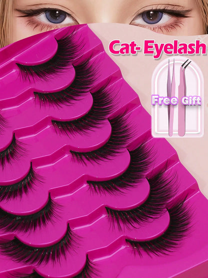 5/10Pairs 3D Mink Lashes Natural Eyelashes Dramatic False Eyelashes Faux Cils Makeup Wholesale Fake Eyelash Extension maquiagem