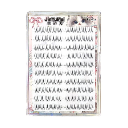 Little Devil false eyelash extenstions korean style Natural Wispy Lashes Individual clusters eyelashes For women makeup Salon