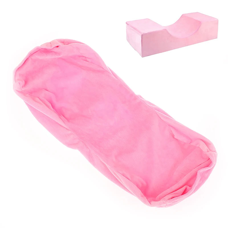 5 Colors Eyelash Extension Pillow  Cover Flannel Grafting Eyelashes Pillows Replace Cover Lash Pillow Cover  MakeUp Too